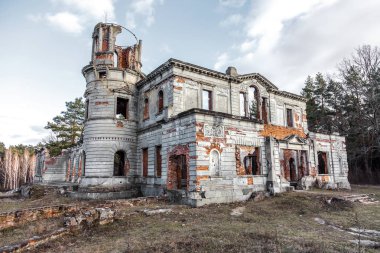 Jitomir, Ukrayna bir antik kale Tereshchenko toprak kalıntıları. 20. yüzyılın başlarında Rusya Devrimi sırasında proletaryanın Vandallar tarafından yok güzel eski kale. Vandalizm ve İklim erozyon kaleden daha da imha