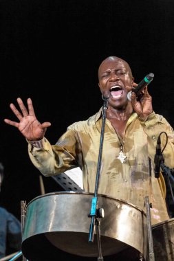 Odessa, Ukrayna - 8 Haziran 2013: Geleneksel uluslararası müzik Caz Festivali Jazzfest 