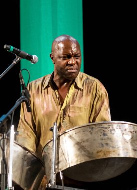 Odessa, Ukrayna - 8 Haziran 2013: Geleneksel uluslararası müzik Caz Festivali Jazzfest 