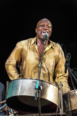 Odessa, Ukrayna - 8 Haziran 2013: Geleneksel uluslararası müzik Caz Festivali Jazzfest 