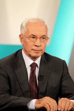 Odessa, Ukrayna, 23 Eylül 2010: Odessa çalışma ziyareti sırasında Başbakan Ukrayna Mykola Azarov söyledi. Ukrayna'nın bölgeler partisi. Bakanlar Kurulu Başkanı Viktor Yanukoviç