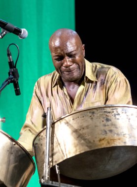 Odessa, Ukrayna - 8 Haziran 2013: Geleneksel uluslararası müzik Caz Festivali Jazzfest 