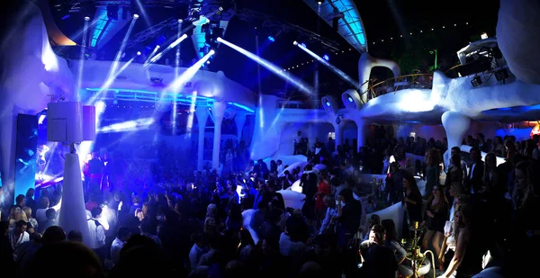 Odessa Junho Nightclub Apresenta Novo Show Luz Moderna Novo Entretenimento — Fotografia de Stock