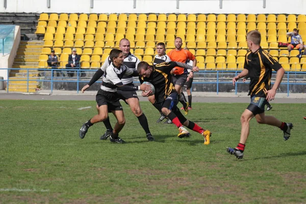 Odessa Ukraina September 2018 Finallekarna Starkaste Lag För Rugby Mästerskapet — Stockfoto