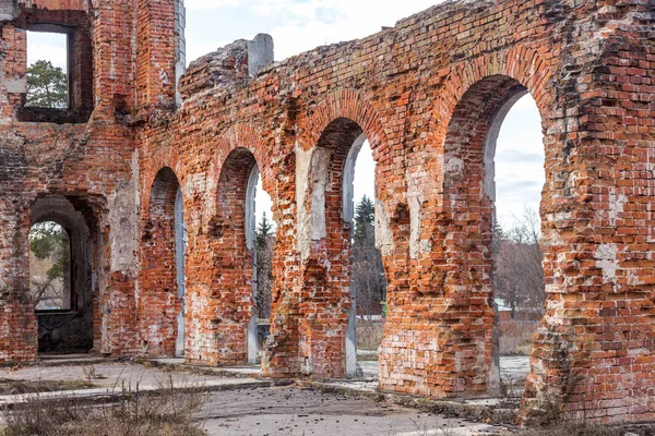 Ruiny Hrad Celé Lanškrounské Tereshchenko Statkář Žitomir Ukrajina Nádherný Starý — Stock fotografie