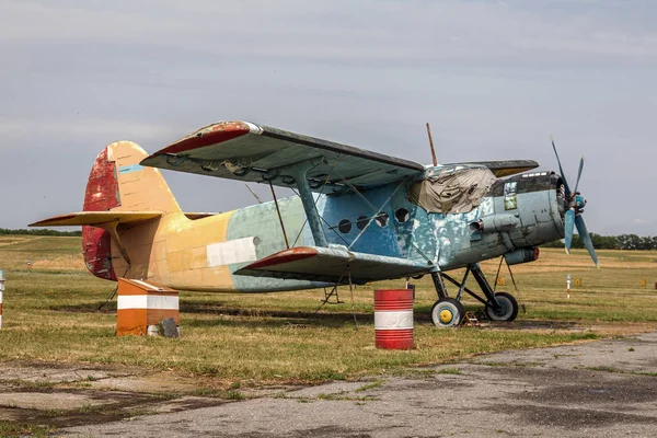 Odessa Ucrania Junio 2013 Famoso Avión Antiguo Solo Soviético Durante —  Fotos de Stock