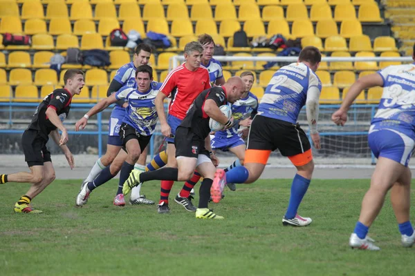 Odessa Ukraine September 2018 Endspiele Der Stärksten Rugby Mannschaften Der — Stockfoto