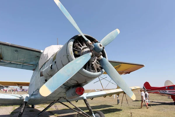 Odessa Ucrania Junio 2013 Famoso Avión Antiguo Solo Soviético Durante —  Fotos de Stock