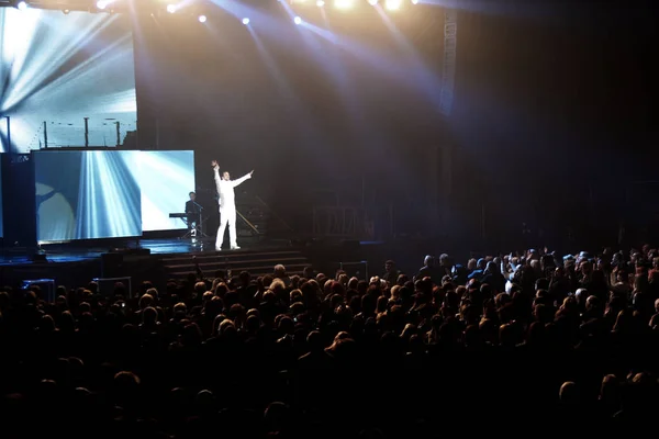 Одесса Украина Апреля 2012 Поп Концерт Известного Российского Певца Филиппа — стоковое фото