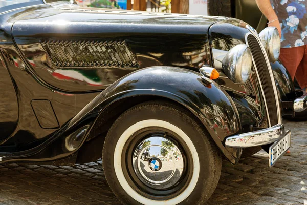 Odessa Ucrania Agosto 2017 Modelos Únicos Coches Muestran Exposición Tradicional — Foto de Stock