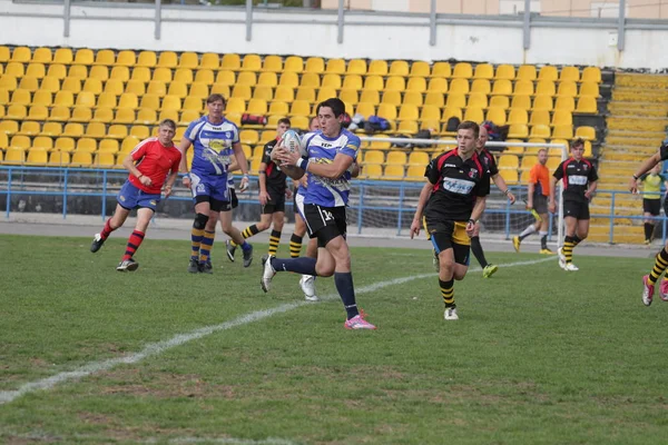 Odessa Ukraine September 2018 Endspiele Der Stärksten Rugby Mannschaften Der — Stockfoto