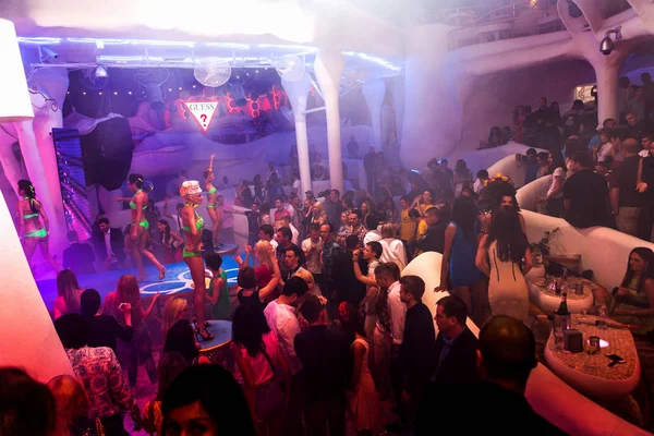 Odessa Giugno Nightclub Presenta Nuovo Spettacolo Luce Moderna Nuovo Intrattenimento — Foto Stock