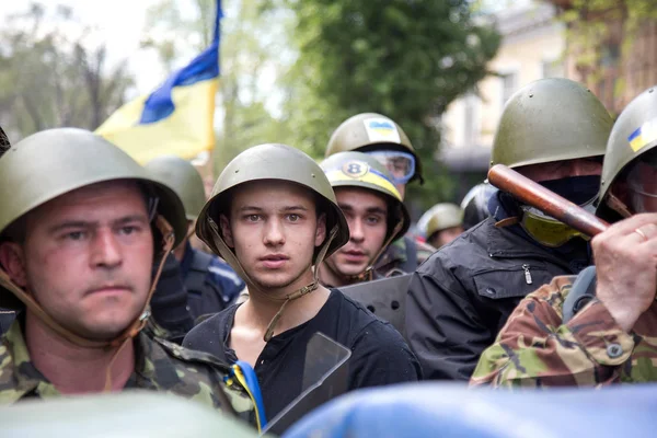 Odessa Ucrania Mayo 2014 Los Trágicos Disturbios Centro Ciudad Cometieron — Foto de Stock