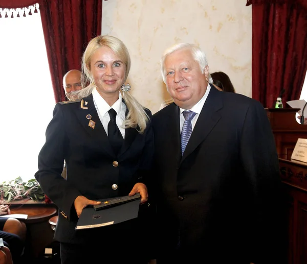 Odessa Ukraine August Former Attorney General Victor Pshonka Coup Obvlen — Stock Photo, Image