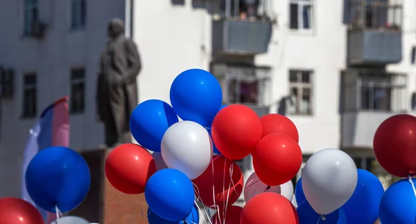 Festive Won Out Inflatable Balloons Decoration Children Festival Bright Balloons — Φωτογραφία Αρχείου