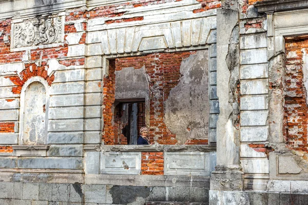 Ruinerna Forntida Slott Teresjtjenko Jordägare Zjytomyr Ukraina Vackert Gammalt Slott — Stockfoto