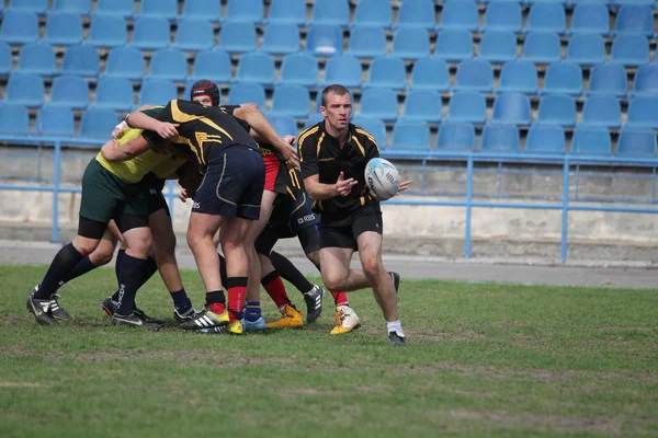 Odessa Ukraina September 2018 Finallekarna Starkaste Lag För Rugby Mästerskapet — Stockfoto
