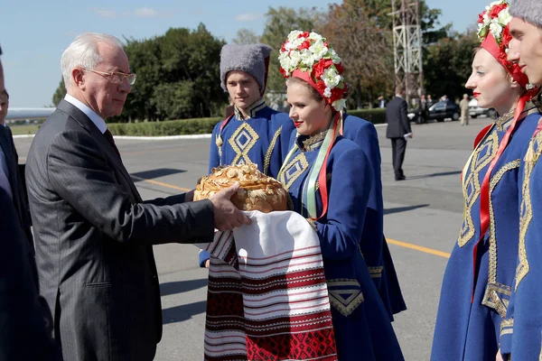 Odessa Ukraine September 2010 Prime Minister Ukraine Mykola Azarov Said — Stock Photo, Image