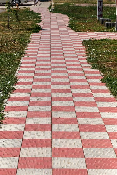 Carretera Asfalto Dañada Con Baches Causada Por Ciclos Congelación Deshielo — Foto de Stock