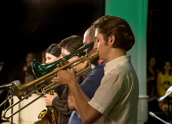 Odessa Ukraine Juin 2013 Festival International Traditionnel Jazz Musical Jazzfest — Photo