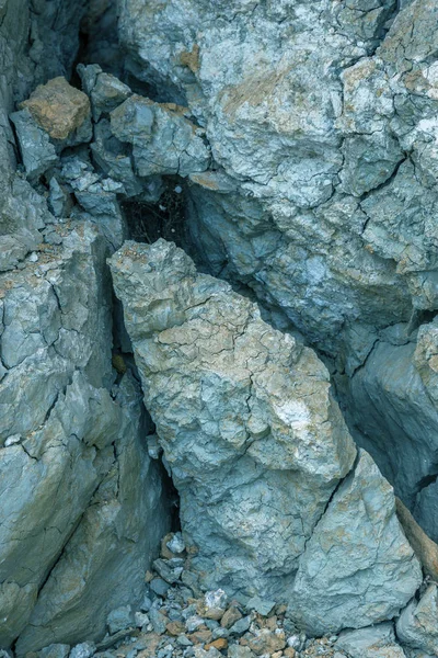 Depósito Geológico Barro Azul Barro Azul Cosmético Natural Raro Barro — Fotografia de Stock