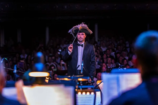 Odessa Ucrania Agosto 2018 Espectáculo Musical Director Vitaliy Kovalchuk Variety — Foto de Stock