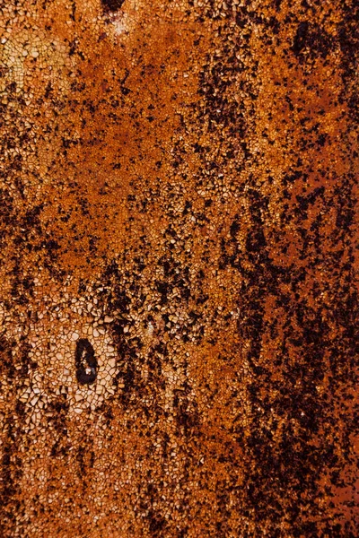 Abstract Rusty Metalen Textuur Roestige Metalen Achtergrond Voor Ontwerp Met — Stockfoto