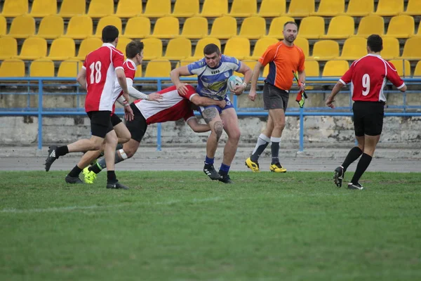 Odessa Ukraina September 2018 Finallekarna Starkaste Lag För Rugby Mästerskapet — Stockfoto