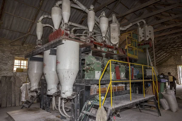 Odessa Ukrayna Ekim 2014 Bir Küçük Çiftlik Otomatik Modern Fabrikaları — Stok fotoğraf