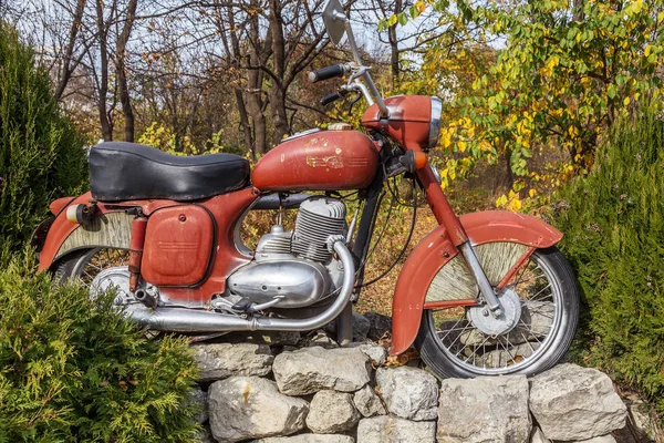 Varna Bulgaria Novembre 2015 Unico Retro Moto Mostra Collezionisti Bulgari — Foto Stock