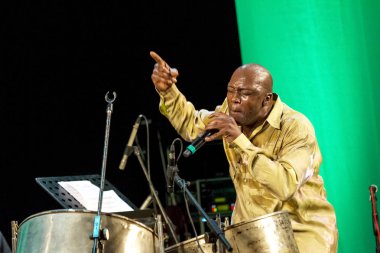 Odessa, Ukrayna - 8 Haziran 2013: Geleneksel uluslararası müzik Caz Festivali Jazzfest 