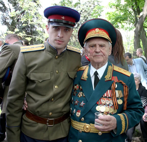Odessa Mayo Eventos Para Conmemorar Aniversario Victoria Gran Guerra Patria — Foto de Stock