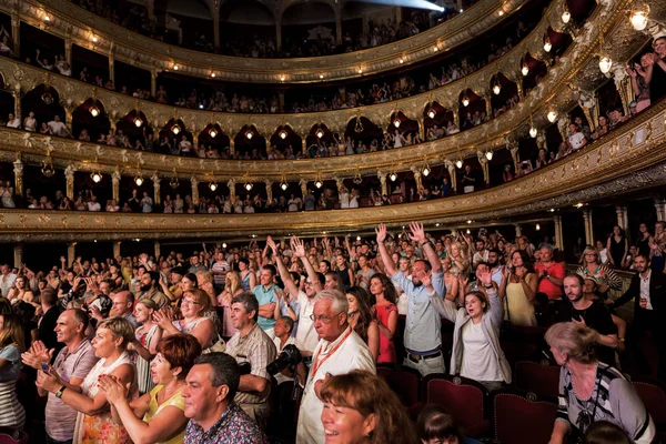 Odessa Ukraine Julho 2016 Cantora Ucraniana Jamala Concerto Solo Opera — Fotografia de Stock