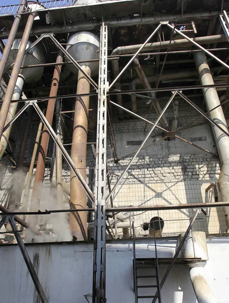 Odessa Oekraïne September 2012 Oude Fabriek Voor Productie Van Suiker — Stockfoto