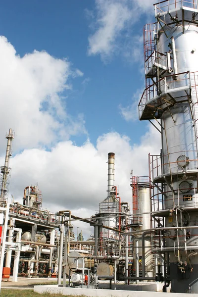 Odessa Ukraine September 2008 Petrochemical Refinery Lukoil Odessa Fragments Processing — Stock Photo, Image