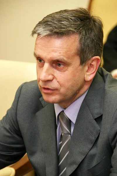 Odessa Ukraine May 2010 Mikhail Zurabov Special Representative President Russian — Stock Photo, Image