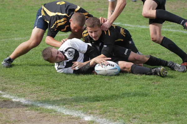 Odessa Ukraine Septembre 2018 Derniers Matchs Des Meilleures Équipes Rugby — Photo