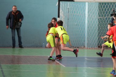 29 Nisan 2017 - Odessa, Ukrayna: rugby ligi odessa maçın özel spor okulu