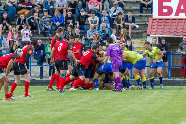 Odessa Ukraine Maio 2016 Semi Final Rugby Taça Dos Campeões — Fotografia de Stock