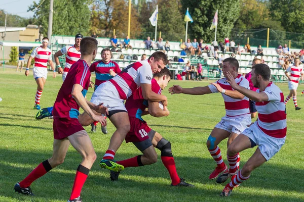 Odessa Ucrania Septiembre 2017 Torneo Internacional Rugby Entre Equipos Chisinau —  Fotos de Stock