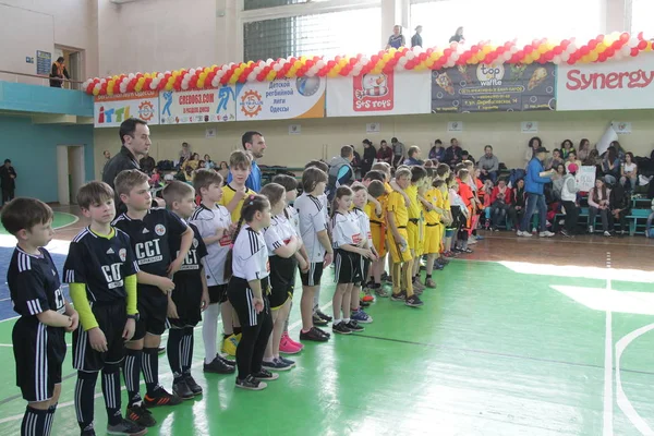 Odessa, Ukrayna - 29 Nisan 2017: rugby ligi odessa maçın özel spor okulu