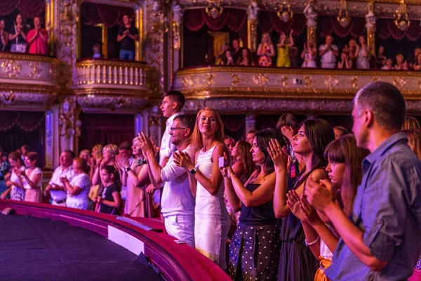 Odessa Ukraine July 2016 Ukrainian Singer Jamala Solo Concert Opera — Stock Photo, Image