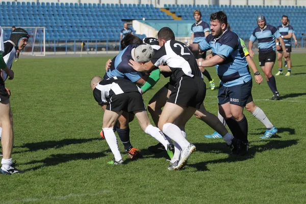 Oděsa Ukrajina Dubna 2018 Mezinárodní Utkání Evropské Rugby Championship Politechnik — Stock fotografie
