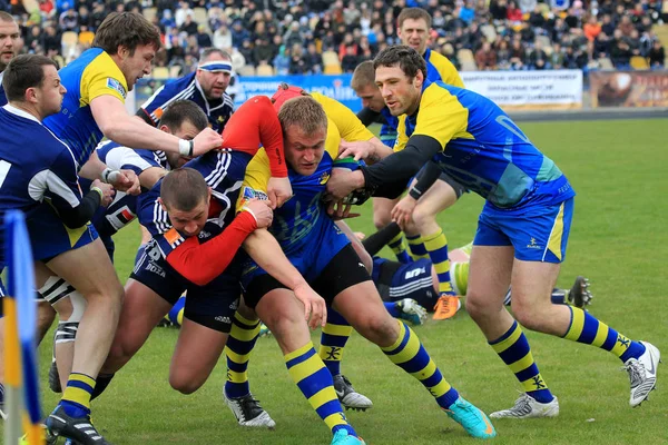 Odessa Ucrania Abril 2013 Copa Europa Internacional Rugby Equipo Moldavia —  Fotos de Stock