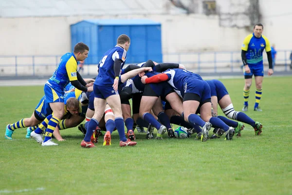 Odessa Ukraine April 2013 International European Cup Rugby Team Moldova — Stock Photo, Image