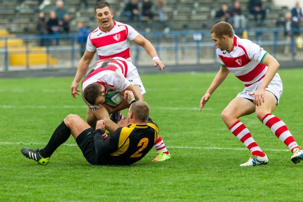 Odessa Ukraine Okt 2017 Seleção Nacional Rugby Championship Odessa Harkov — Fotografia de Stock