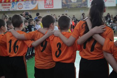 Odessa, Ukrayna - 29 Nisan 2017: rugby ligi odessa maçın özel spor okulu