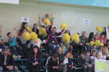 Odessa, Ukrayna - 29 Nisan 2017: rugby ligi odessa maçın özel spor okulu