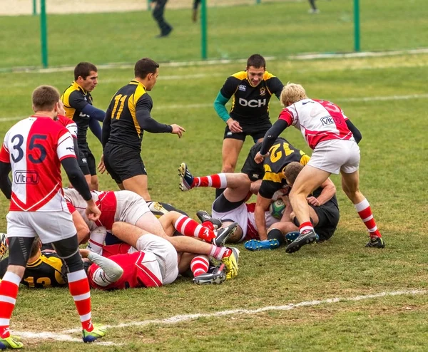 Odessa Ucrania Noviembre 2015 Copa Ucraniana Rugby Credo Odessa Olympic —  Fotos de Stock