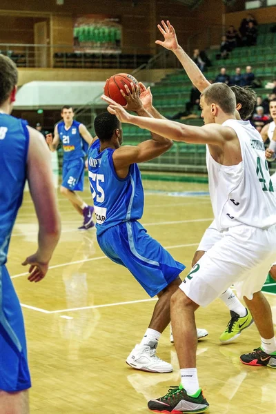 Odessa Ucrânia Dezembro 2015 Jogo Super Liga Ucrânia Basquete Derby — Fotografia de Stock